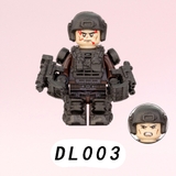 Mini Nhân Vật Chiến Binh Ngoài Hành Tinh Edge Of Tomorrow Exo DL003 - Đồ Chơi Lắp Ráp Mô Hình Người Lính