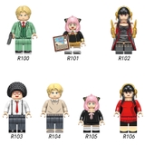 Đồ Chơi Lắp Ráp Minifigures Gia đình Điệp Viên Spy x Family RZL0002 Anja Forger Yor Loid