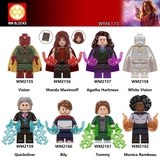 Minifigures Marvel DC Superheroes Wanda Vision WM6115 Mẫu Mới Siêu Đẹp