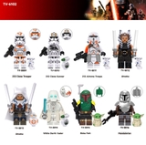 Minifigures Các Mẫu Chiến Binh Trong Cuộc Chiến Giữa Các Vì Sao Star Wars Mandalorian TV6102 - Đồ Chơi Lắp Ráp Mini