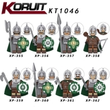COMBO 8 Minifigures Lính Trung Cổ Lord Of The Rings KT1046 Lính Rohan Mẫu Mới Nhất