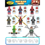 Minifigures Các Mẫu Nhân Vật Marvel DC Nhân Vật Người Nhện Spiderman Green Goblin Bác Sĩ KF6153 - Đồ Chơi Lắp Ráp Mini