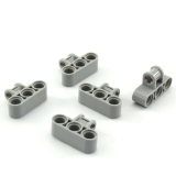 COMBO 5 Gạch Technic Đầu Nối Vuông Với 3 Lỗ Pin NO.651 - Phụ Kiện Tương Thích Lego Part 63869