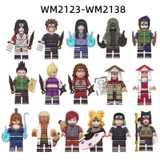 Minifigures Các Mẫu Nhân Vật Trong Naruto Hokage Làng Đội 10 Asuma Đội 8 Kurenai WM6110 WM6111 - Đồ Chơi Lắp Ráp Mini