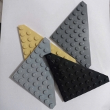 COMBO 2 Mảnh Nhựa Tạo Hình Vát Cắt Góc 8x8 NO.1727 Dùng Cho Mô Hình Nhân Vật Robot 30504