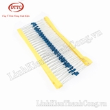 Điện Trở Đài Loan Chân Đồng 1% 5 Vạch Màu 22R 1/4W (Dây 100 Chiếc)