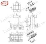 Khuôn nhựa EC4215 (9+9) tròn