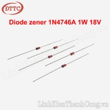 Diode zener 1N4746A 1W 18V