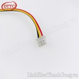 Cáp 3 sợi, 1 đầu cái XH2.54-3Y dài 20cm (lõi 22AWG)