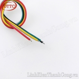 Cáp 5 sợi, 1 đầu cái XH2.54-5Y dài 20cm (lõi 22AWG)