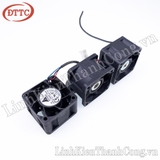 Quạt 4030 4x4x3cm 12V 0.6A - 1A (Tháo Máy)