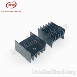 Nhôm Tản Nhiệt TO247 23x16x25mm Đen