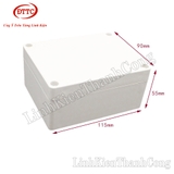 Hộp Nhựa ABS 115x90x55mm (Chống Nước IP65)