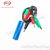 Máy Test Linh Kiện Đa Năng + Vỏ Nhựa Mica + Pin 14500
