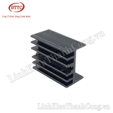 Nhôm Tản Nhiệt TO220 15x10x20mm Đen