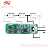 Mạch Bảo Vệ Pin 18650 BMS 3S 10A - Hệ 3 Cell Nối Tiếp