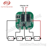 Mạch bảo vệ pin BMS 4S 16.8V 20A