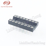 Đế IC 16 Chân DIP-16 Loại Tròn