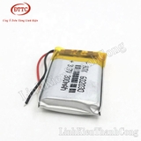 Pin Lipo Polymer 3.7V 300mAh 6x20x30mm (Có Mạch Bảo Vệ)