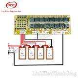 Mạch Bảo Vệ Cho Pin Sắt LiFePO4 3.2V BMS 4S 100A (Tiger) - Hệ 4 Cell Nối Tiếp Có Cân Bằng
