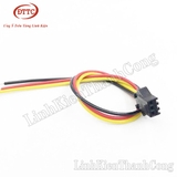 Cáp 3 Sợi 1 Đầu Cái SM2.54-3P 22AWG Dài 20cm
