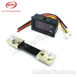 Module Đo Dòng Điện - Điện Áp 100V 100A + Điện Trở RShunt