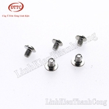 Bu Lông M4x5mm Dài 5mm Mạ Niken (Gói 100 Chiếc)