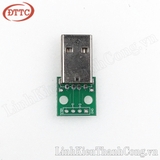 Module USB Chuyển Đổi USB 2.0 (Loại Đực) Sang DIP 4P 2.54