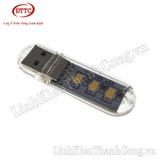 Đèn LED USB Mini Màu Vàng Ấm