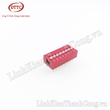 Công Tắc Bit 8P (8 Số) Màu Đỏ