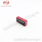 Công Tắc Bit 8P (8 Số) Màu Đỏ
