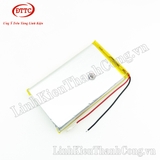 Pin Lipo Polymer 3.7V 10000mAh 11x62x110mm