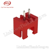 Header 2P XH2.54-2P Đực Thẳng Màu Đỏ