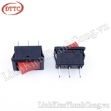 Công Tắc KCD1 3P 6A 250V Đỏ