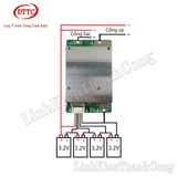 Mạch Bảo Vệ BMS 3.2V 4S 100A - Hệ 4 Cell Nối Tiếp