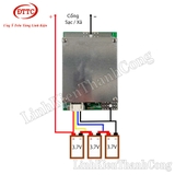 Mạch Bảo Vệ Pin BMS 3.7V 3S 100A - Hệ 3 Cell Nối Tiếp (Sạc Xả Chung Cổng)