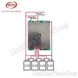 Mạch Bảo Vệ BMS 4S 100A 3.2V (Sạc Xả Riêng Cổng)