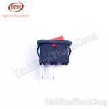 Công Tắc KCD11 2P 3A 250V 15x10mm Đỏ