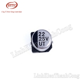 Tụ Nhôm 22uF 25V 5x5.5mm