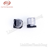 Tụ Nhôm 22uF 25V 5x5.5mm