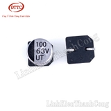 Tụ Nhôm 100uF 63V 10x10.2mm