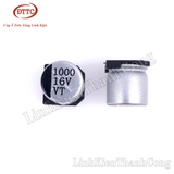 Tụ Nhôm 1000uF 16V 10x10mm