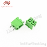 Cầu Đấu Terminal 2P 2EDG5.08-2P 5.08mm Xanh Thẳng