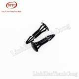 Cọc Nhựa Kê Mạch Đen 12mm