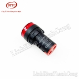 Đèn Báo Nguồn 24V AD16-22DS 22mm Màu Đỏ