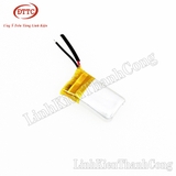 Pin Lipo 3.7V 50mAh 4x11x19mm(Có Mạch Bảo Vệ)