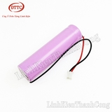 Pin Li-on 18650 3.7V 1Ah 1000mAh Có Gắn Cáp