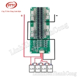 Mạch Bảo Vệ Pin BMS 4S 3.2V 150A 28 MOSFET