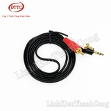 Cáp Chuyển Đổi Từ Cổng Jack 3.5 mm Sang Cổng AV 2 RCA 1.5 Mét