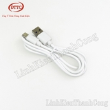 Cáp Sạc Nhanh USB Type-C 5A Trắng Dài 1 Mét